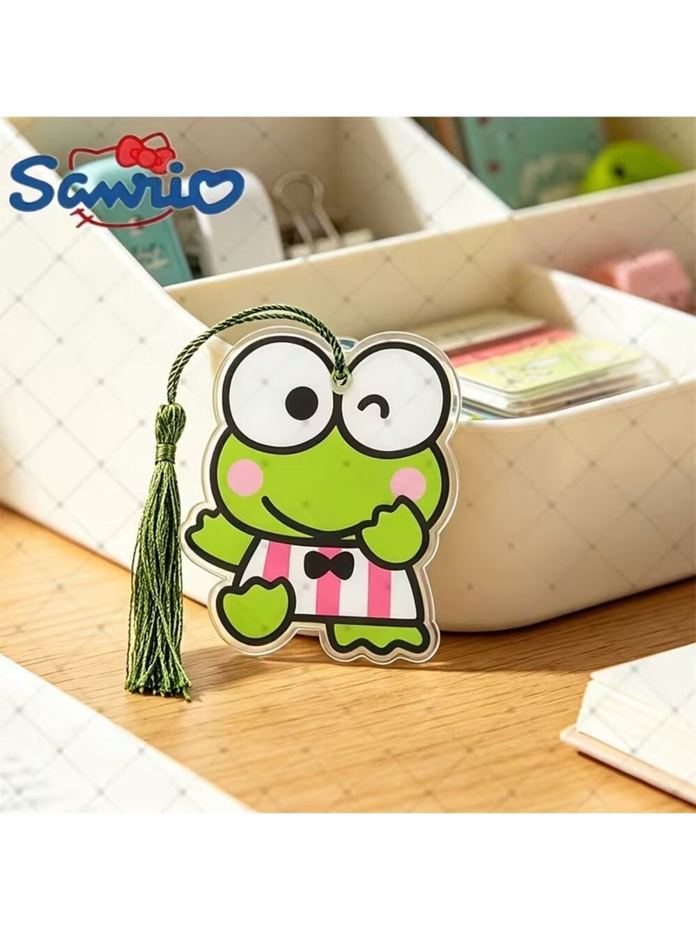 #6817 Keroppi Acrylic Bookmark
